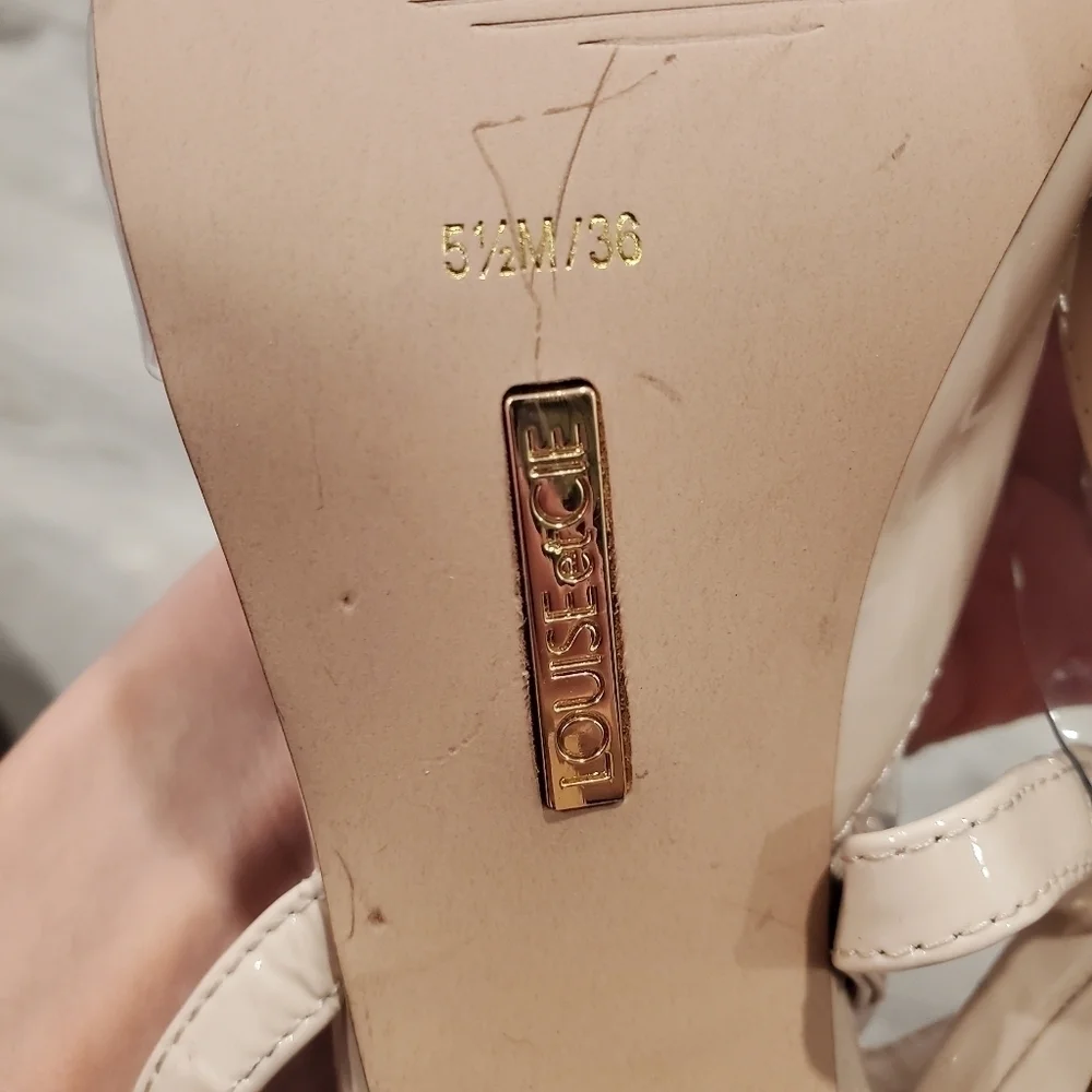 NEW Louise et Cie Kareena Slingback Heels Blush